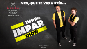 Impro Impar Show en La Farándula (Donostia) - 27 abril a 1 mayo