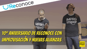 Estuvimos en el 10º aniversario de Reconoce con improvisación y nuevas alianzas